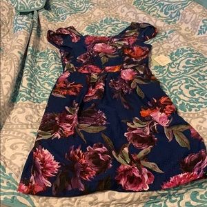 Anthropologie floral dress
